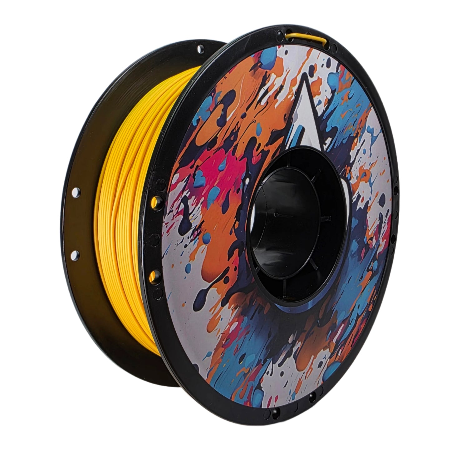 FilamentHub PLA Matte Sunny Yellow 1.75mm 3D Printer Filament Spool Australia
