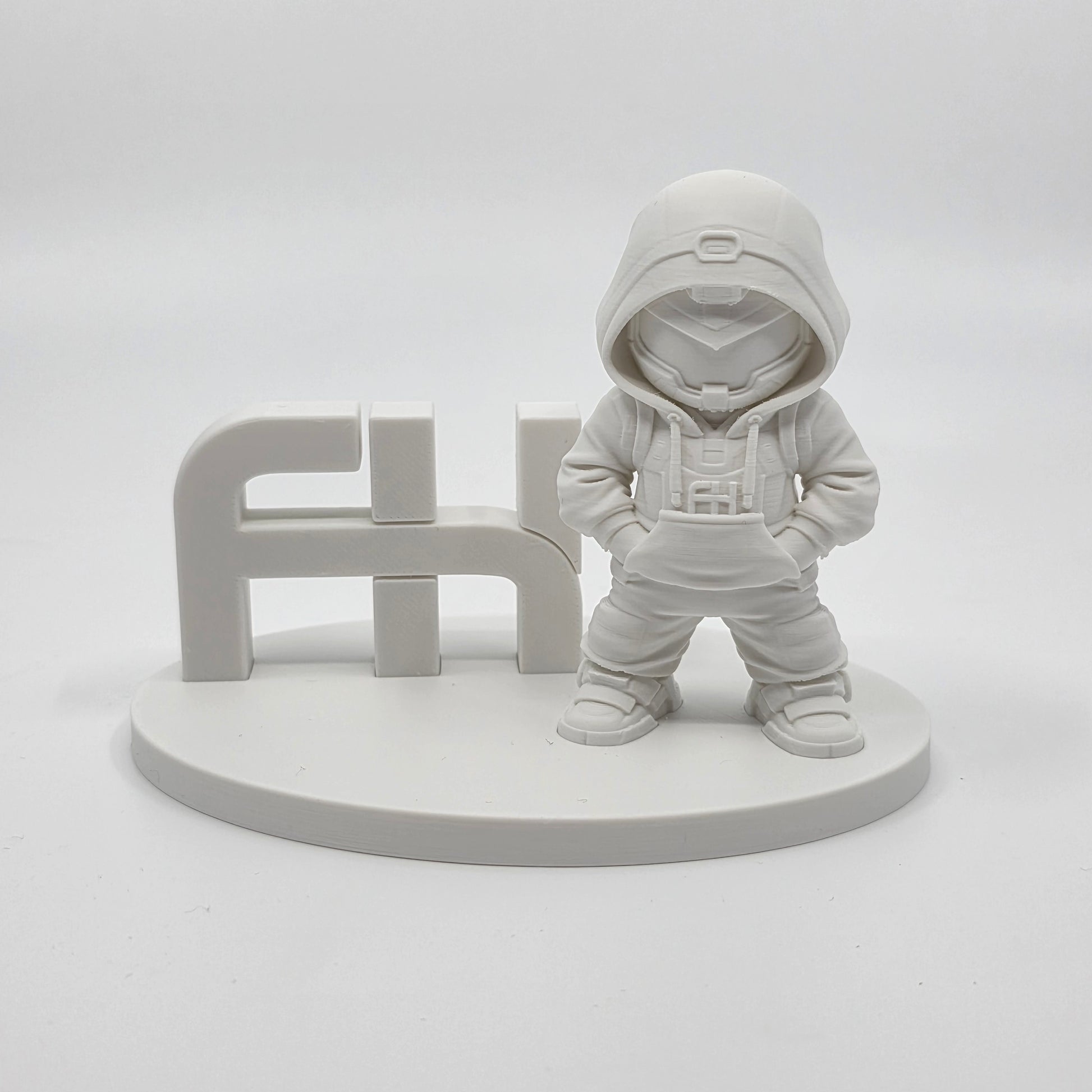 FilamentHub PLA Matte White 1.75mm 3D Printer Filament printed sample model