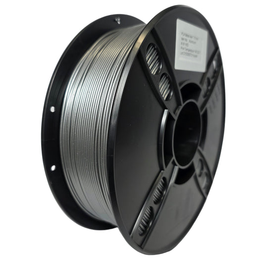 PLA Metallic Aluminum 1.75mm 3D printer filament spool