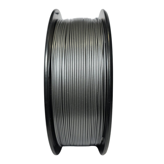 PLA Metallic Aluminum 1.75mm 3D printer filament Front spool