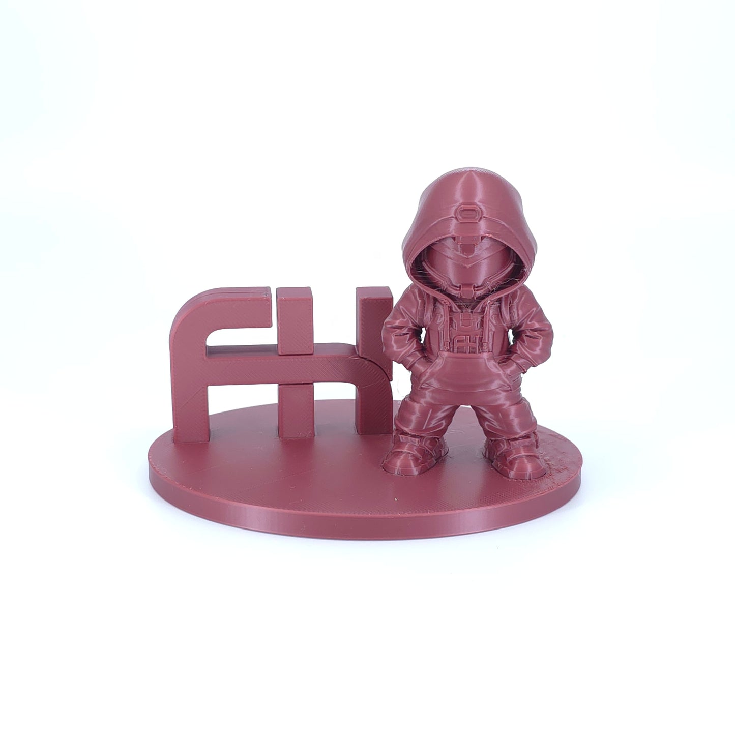 FilamentHub PLA Pro Bordeaux Red 1.75mm 3D Printer Filament printed sample model