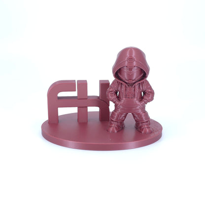 FilamentHub PLA Pro Bordeaux Red 1.75mm 3D Printer Filament printed sample model
