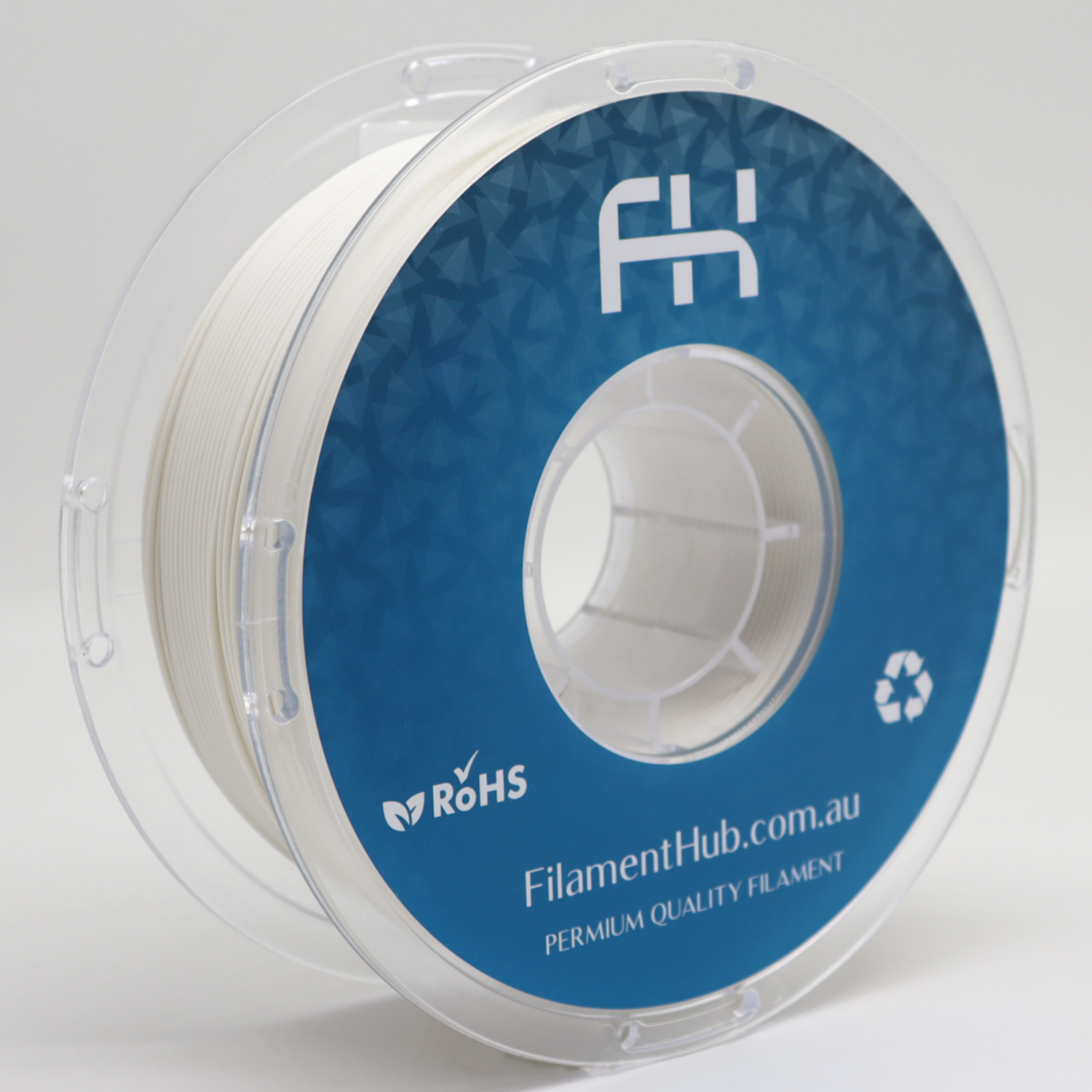 FilamentHub PLA Pro Coconut Milk 1.75mm 3D Printer Filament Spool Australia