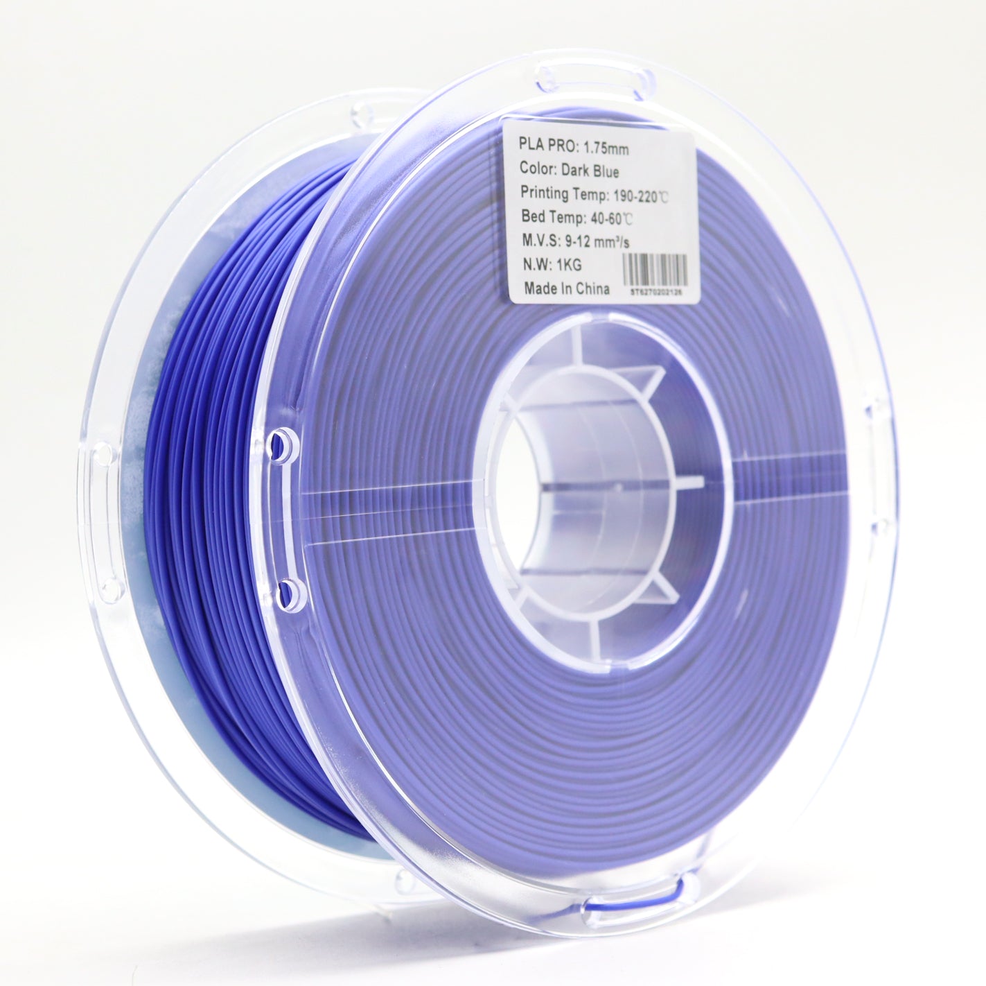 FilamentHub PLA Pro Dark Blue 1.75mm 3D Printer Filament Spool Label Australia