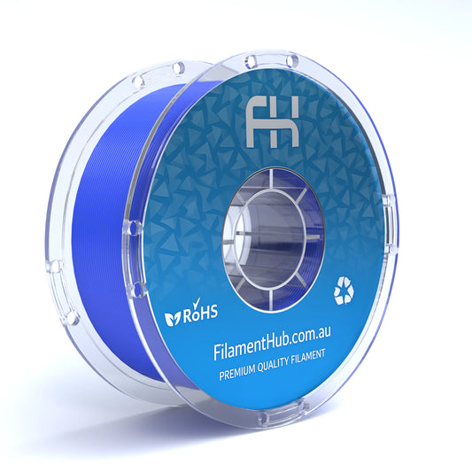 FilamentHub PLA Pro Dark Blue 1.75mm 3D Printer Filament Spool Australia Render