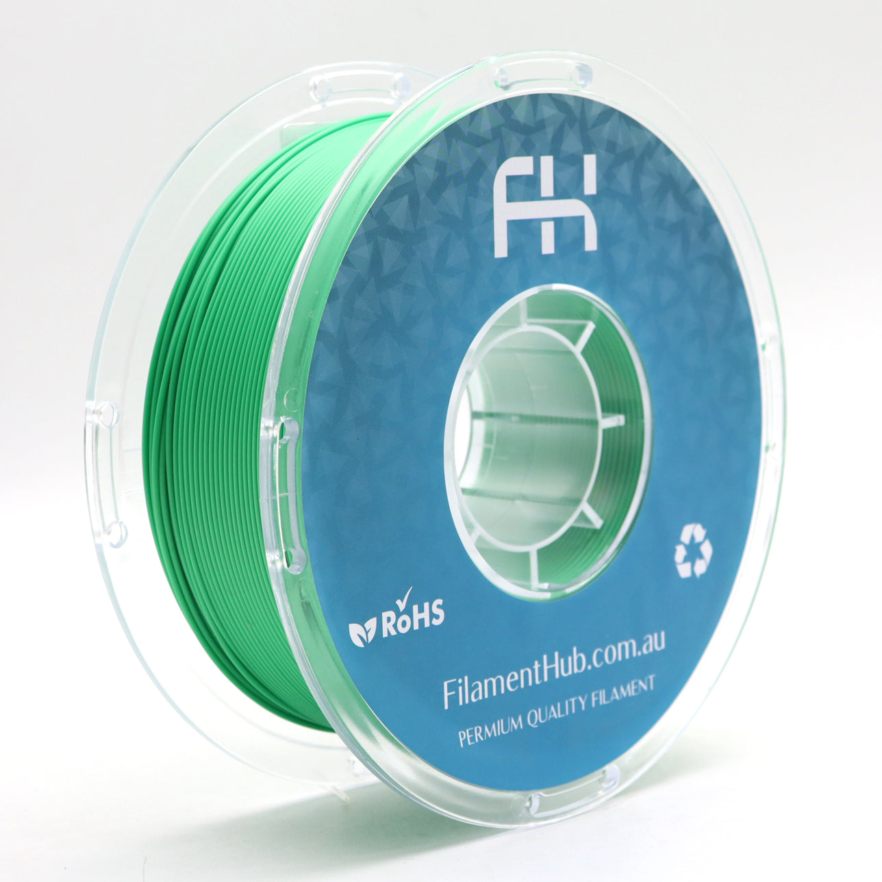 FilamentHub PLA Pro Green 1.75mm 3D Printer Filament Spool Australia