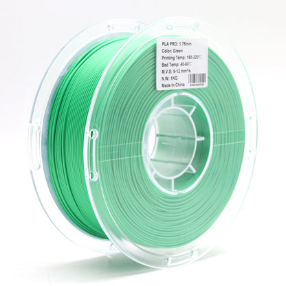 FilamentHub PLA Pro Green 1.75mm 3D Printer Filament Spool Label