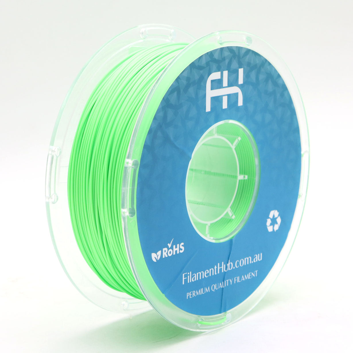 FilamentHub PLA Pro Light Green 1.75mm 3D Printer Filament Spool Australia