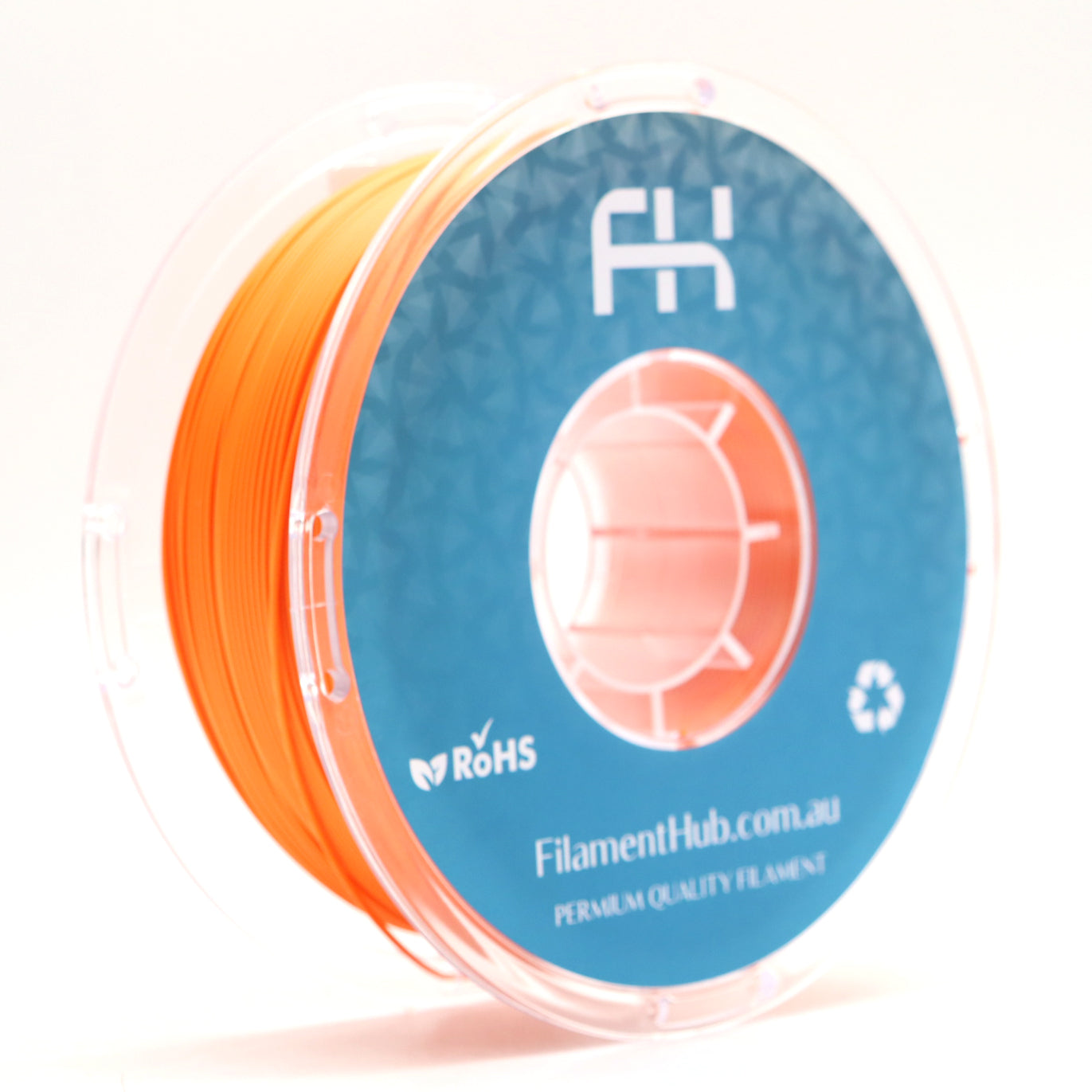 FilamentHub PLA Pro Orange 1.75mm 3D Printer Filament Spool Australia