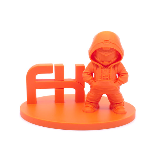 FilamentHub PLA Pro Orange 3D Printer Filament Sample Model