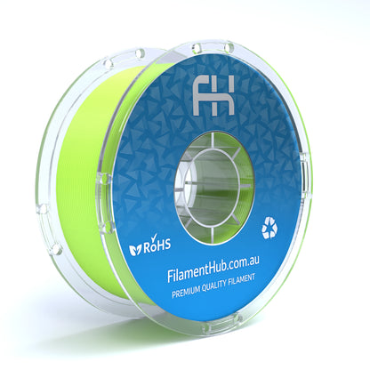 FilamentHub PLA Pro Peak Green 1.75mm 3D Printer Filament Spool Australia Render