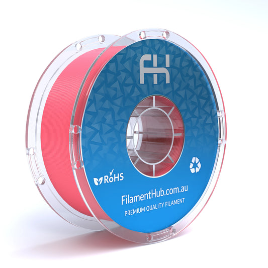 FilamentHub PLA Pro Pink 1.75mm 3D Printer Filament Spool Australia Render