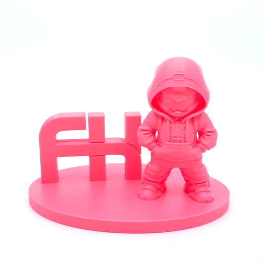 FilamentHub PLA Pro Pink Black 1.75mm 3D Printer Filament printed sample model