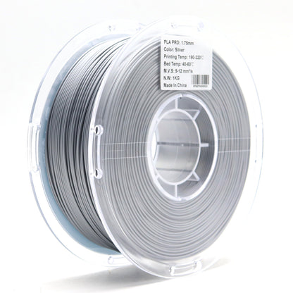 FilamentHub PLA Pro Silver 1.75mm 3D Printer Filament Spool Label Australia