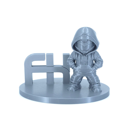 FilamentHub PLA Pro Silver 1.75mm 3D Printer Filament printed sample model