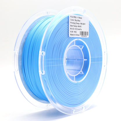 FilamentHub PLA Pro Sky Blue 1.75mm 3D Printer Filament Spool Label Australia