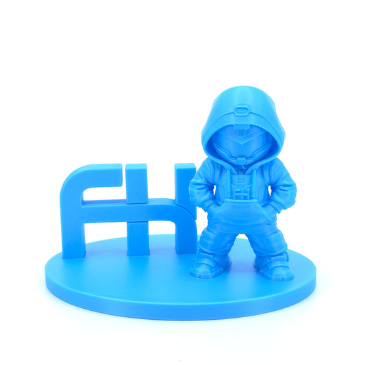FilamentHub PLA Pro Sky Blue 1.75mm 3D Printer Filament printed sample model
