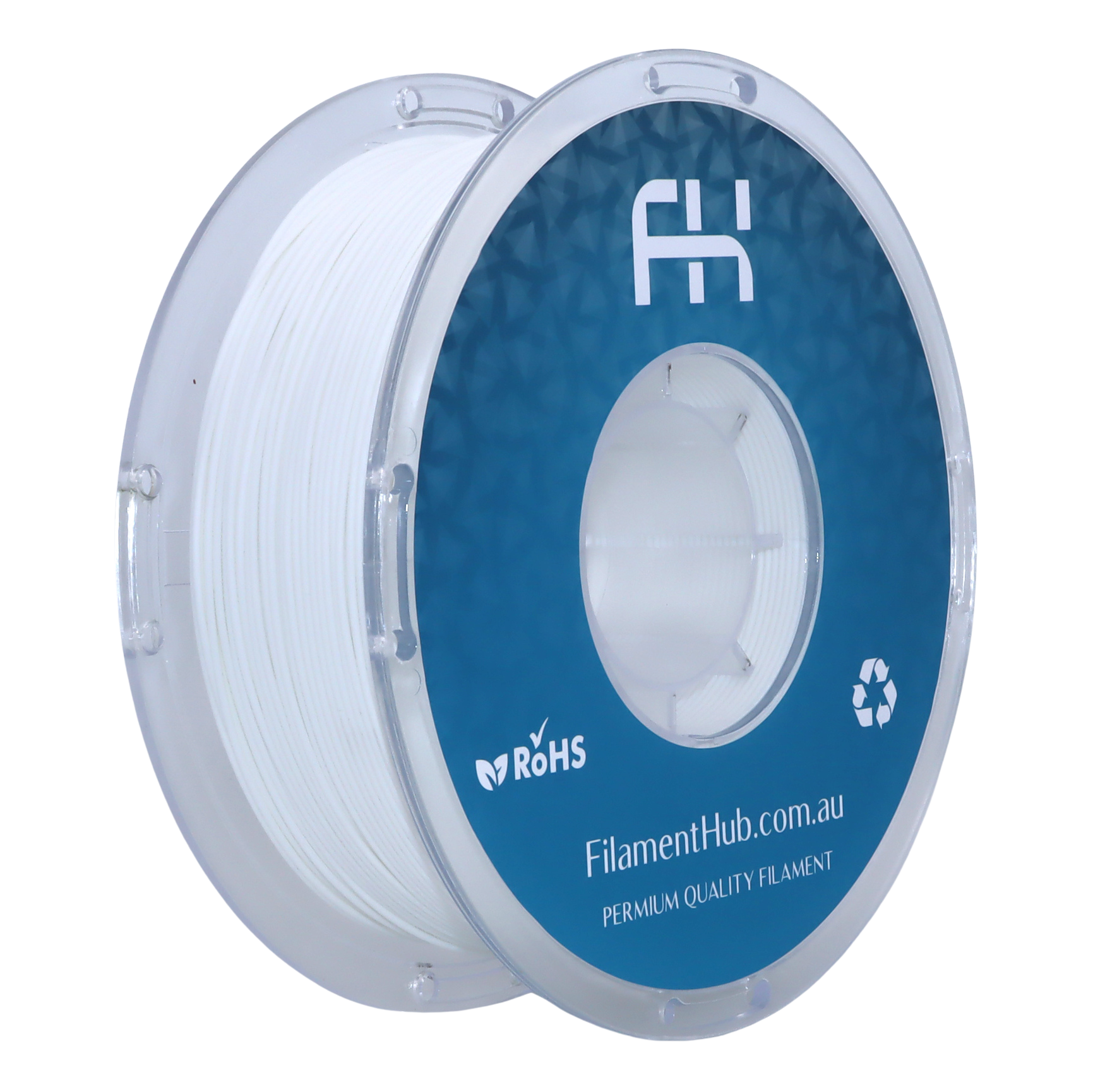 PLA Pro White 3d Printer filament 1.75mm 1kg spool