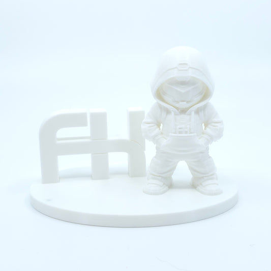 FilamentHub PLA Pro White 1.75mm 3D Printer Filament printed sample model