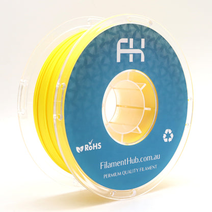 FilamentHub PLA Pro Yellow 1.75mm 3D Printer Filament Spool Australia