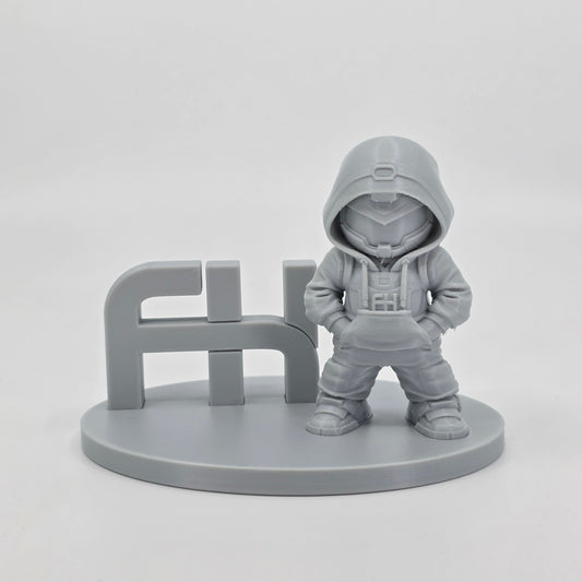 FilamentHub PLA Pro Glacier Grey 1.75mm 3D Printer Filament printed sample model
