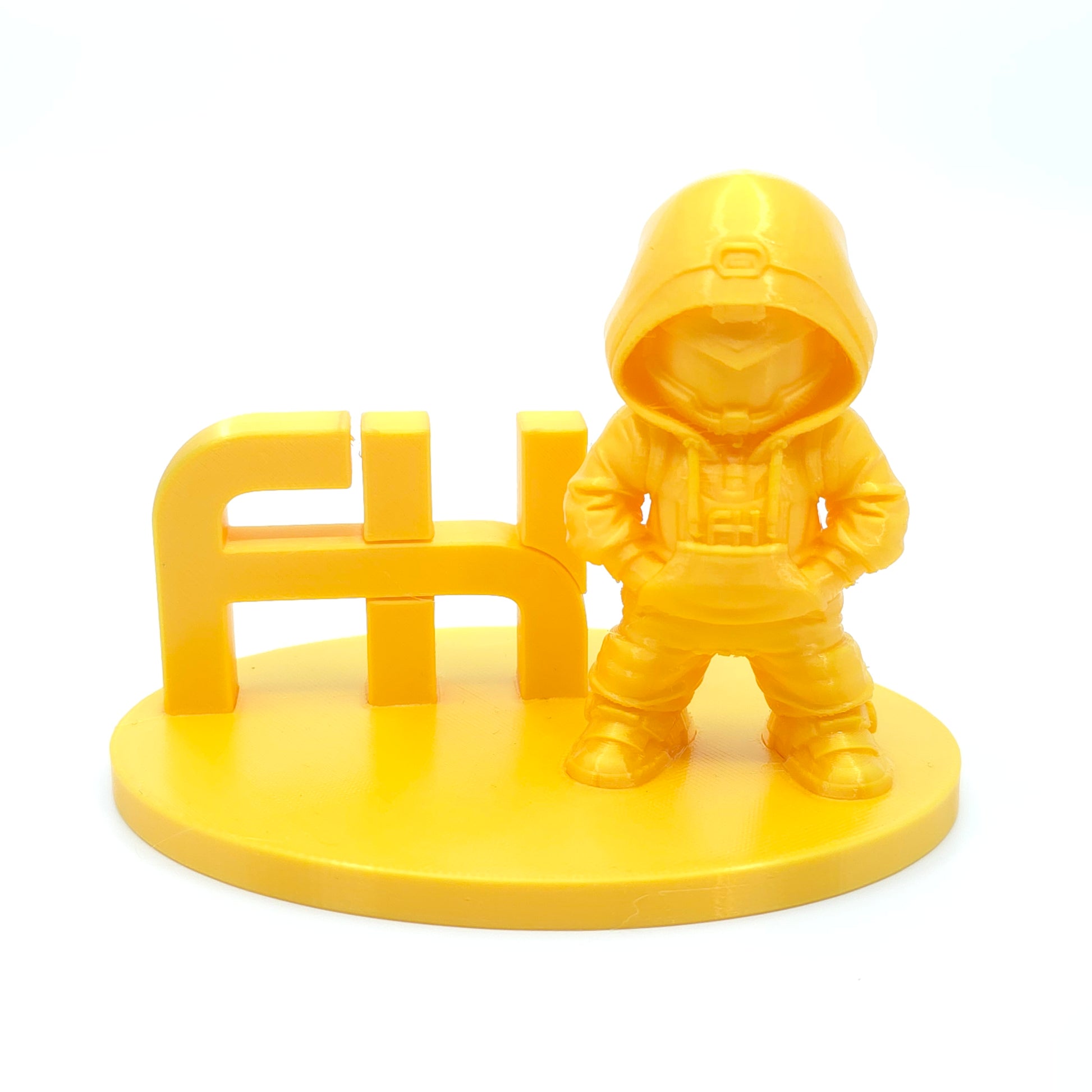 FilamentHub PLA Silk 24K Gold 1.75mm 3D Printer Filament printed sample model