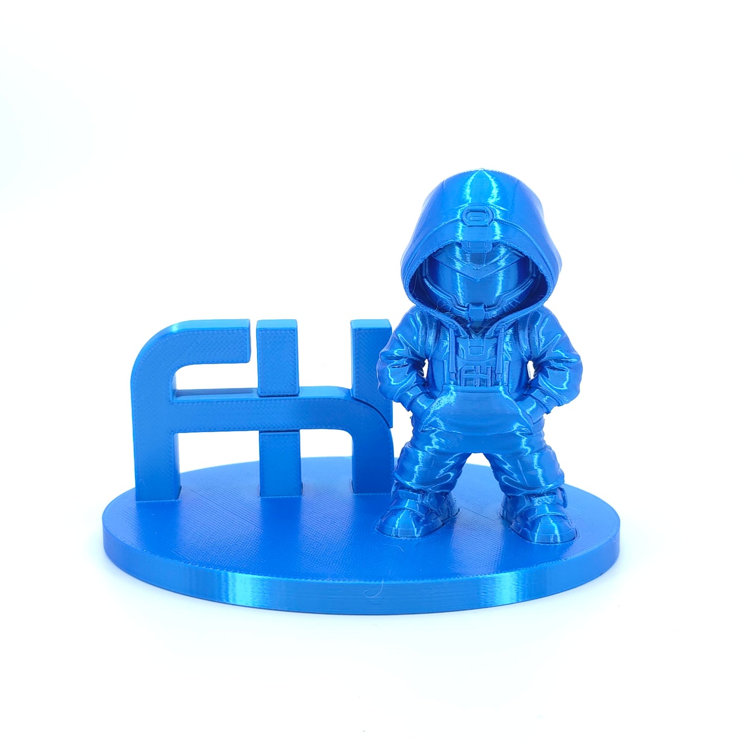 FilamentHub PLA Silk Blue 1.75mm 3D Printer Filament printed sample model