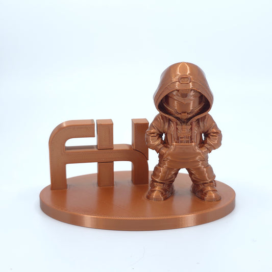 FilamentHub PLA Silk Copper 1.75mm 3D Printer Filament printed sample model