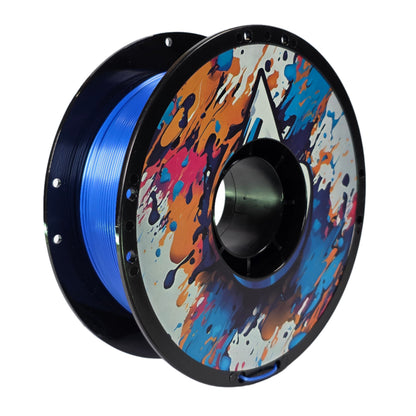 FilamentHub PLA Silk Dark Blue 1.75mm 3D Printer Filament Spool Australia