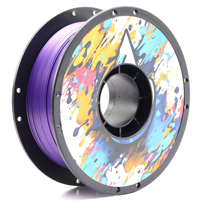 FilamentHub PLA Silk Dark Galaxy Purple 1.75mm 3D Printer Filament Spool Australia