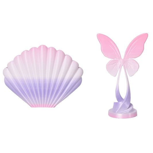 PLA Silk Rainbow Pink Purple 1.75mm Filament 1kg Printed item