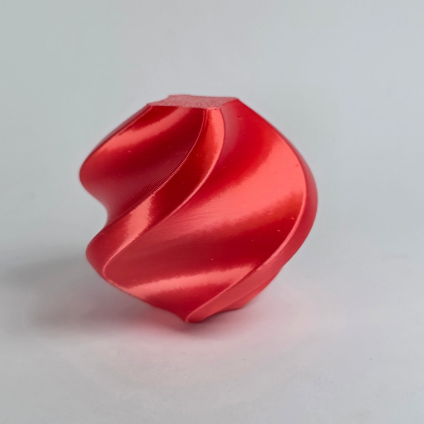 FilamentHub PLA Silk Red 1.75mm 3D Printer Filament printed sample bambu model