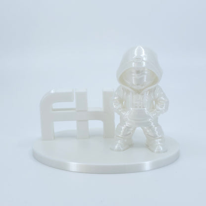 FilamentHub PLA Silk White 1.75mm 3D Printer Filament printed sample model