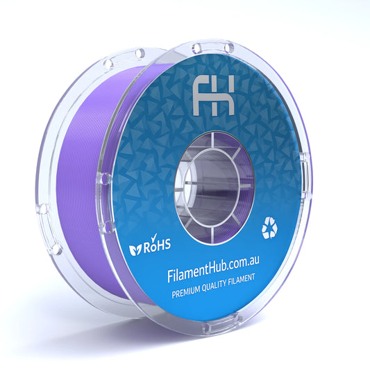 FilamentHub PETG Lavender 1.75mm 3D Printer Filament Spool Australia Render