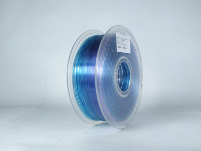 PLA Transparent - Phantom Blue Filament 1.75mm - FilamentHub
