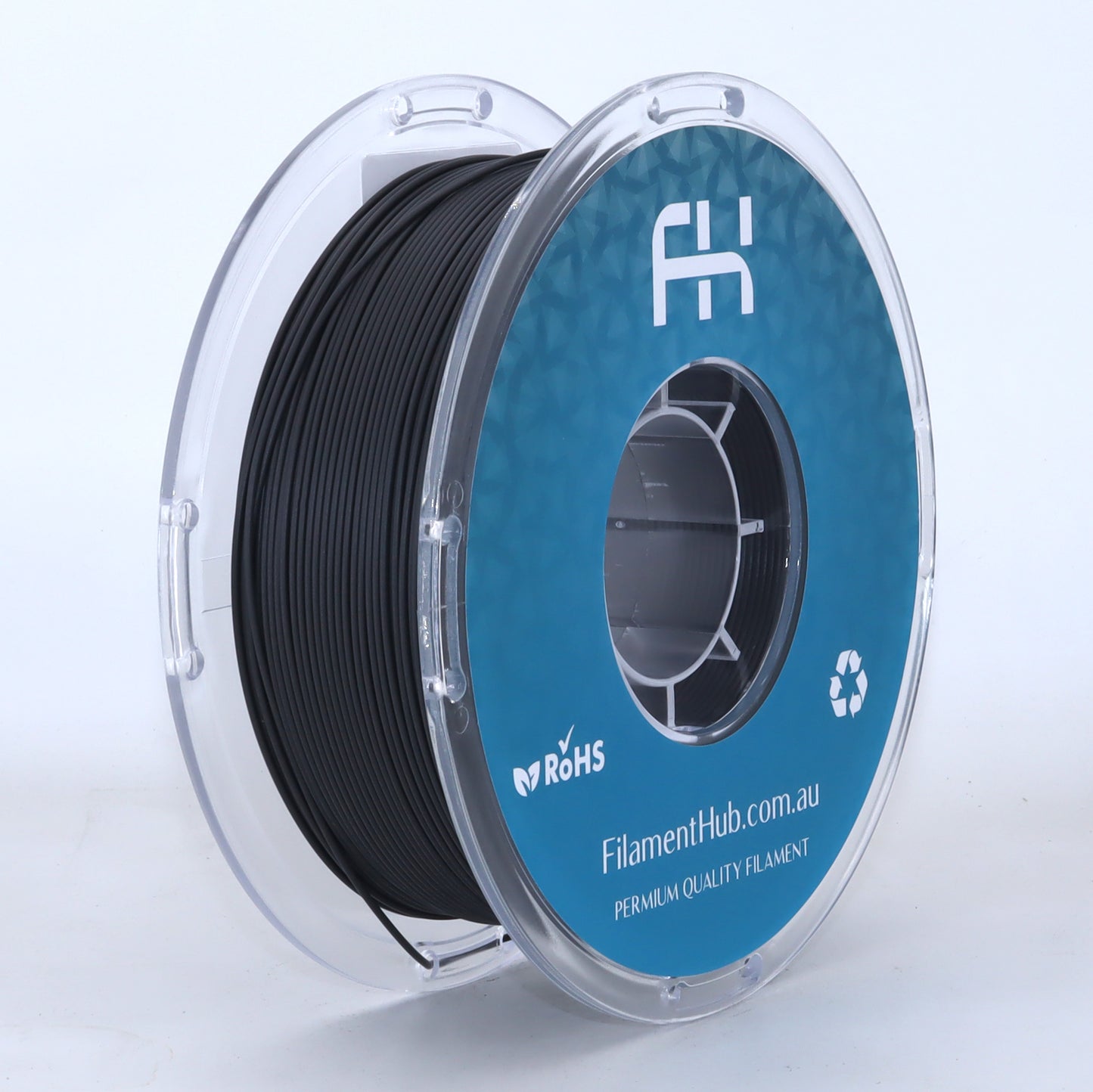 FilamentHub PLA Matte Ash Grey 1.75mm 3D Printer Filament Spool Sydney