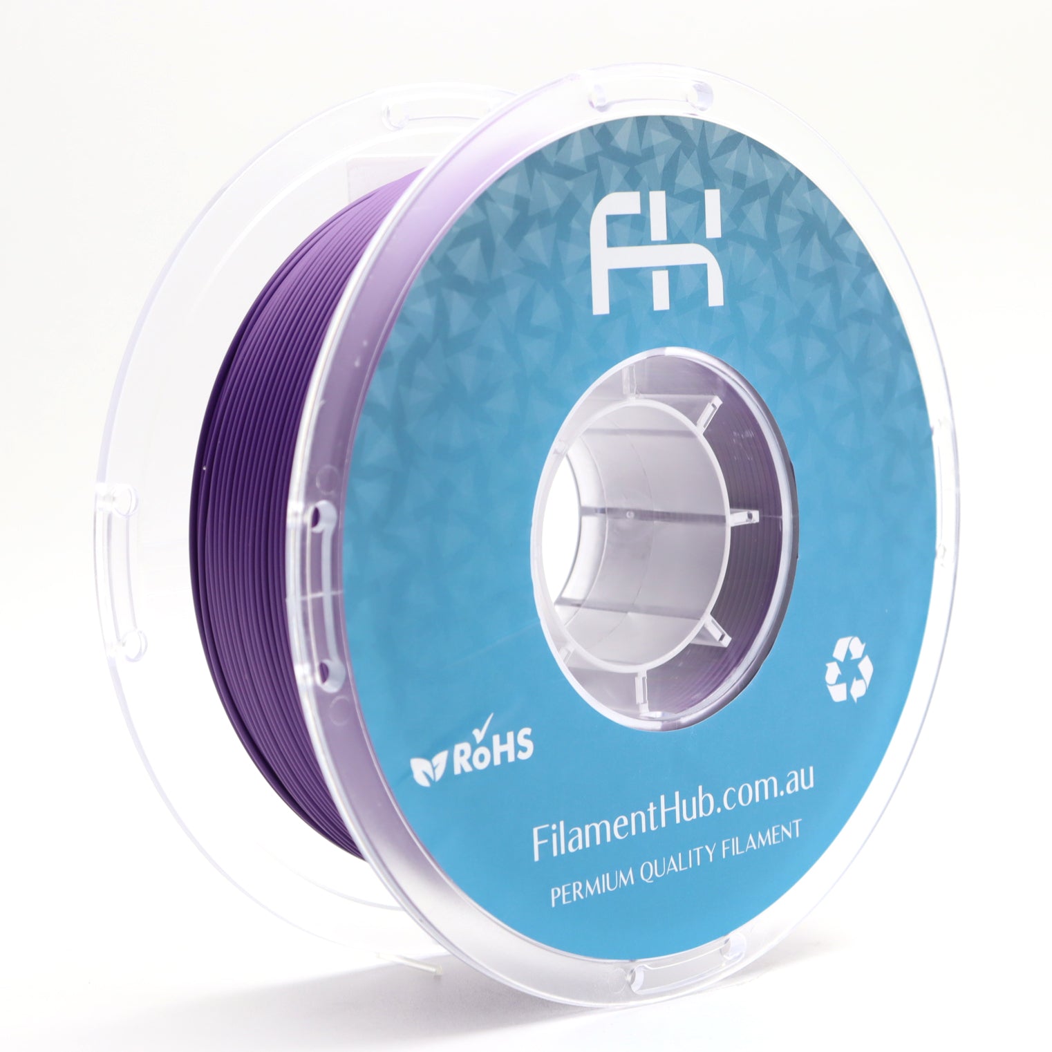 FilamentHub PLA Matte Dark Galaxy Purple 1.75mm 3D Printer Filament Spool Australia