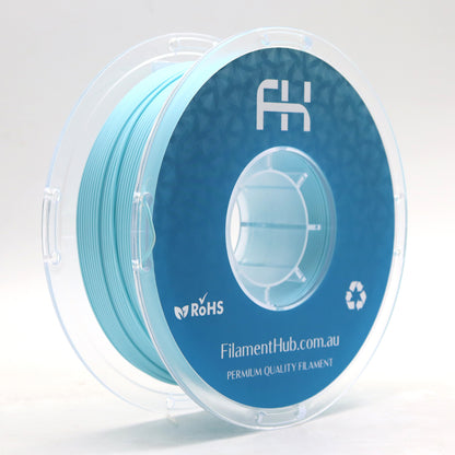 FilamentHub PLA Matte Ice Blue 1.75mm 3D Printer Filament Spool Australia