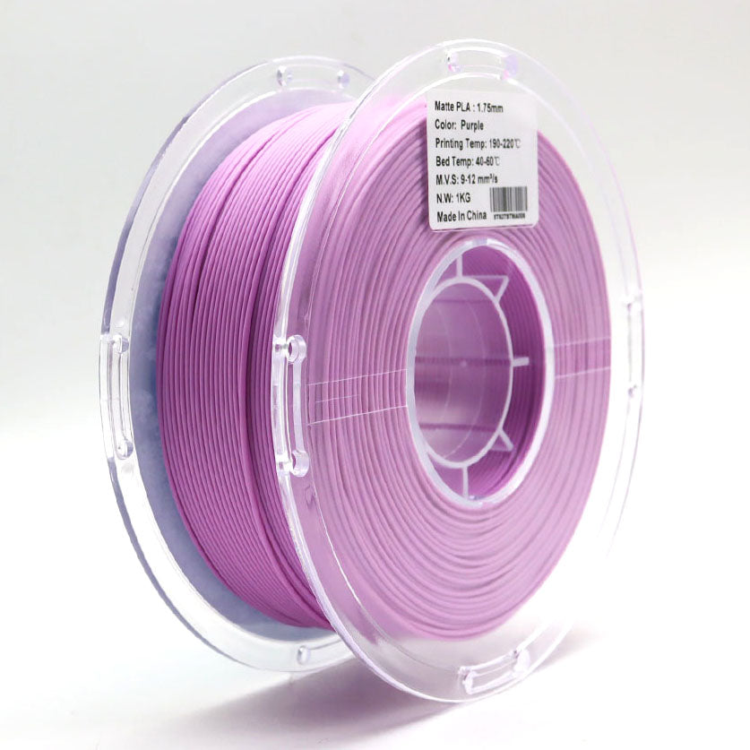 FilamentHub PLA Matte Purple 1.75mm 3D Printer Filament Spool Label Sydney