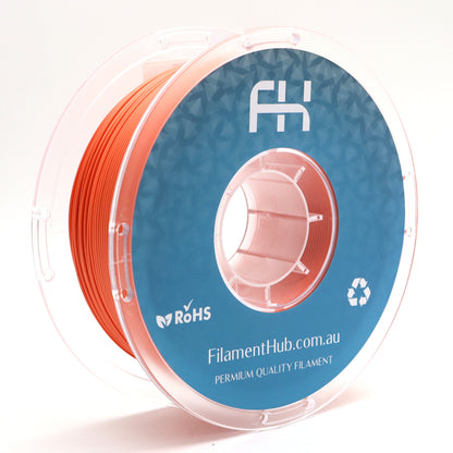 FilamentHub PLA Matte Red 1.75mm 3D Printer Filament Sydney
