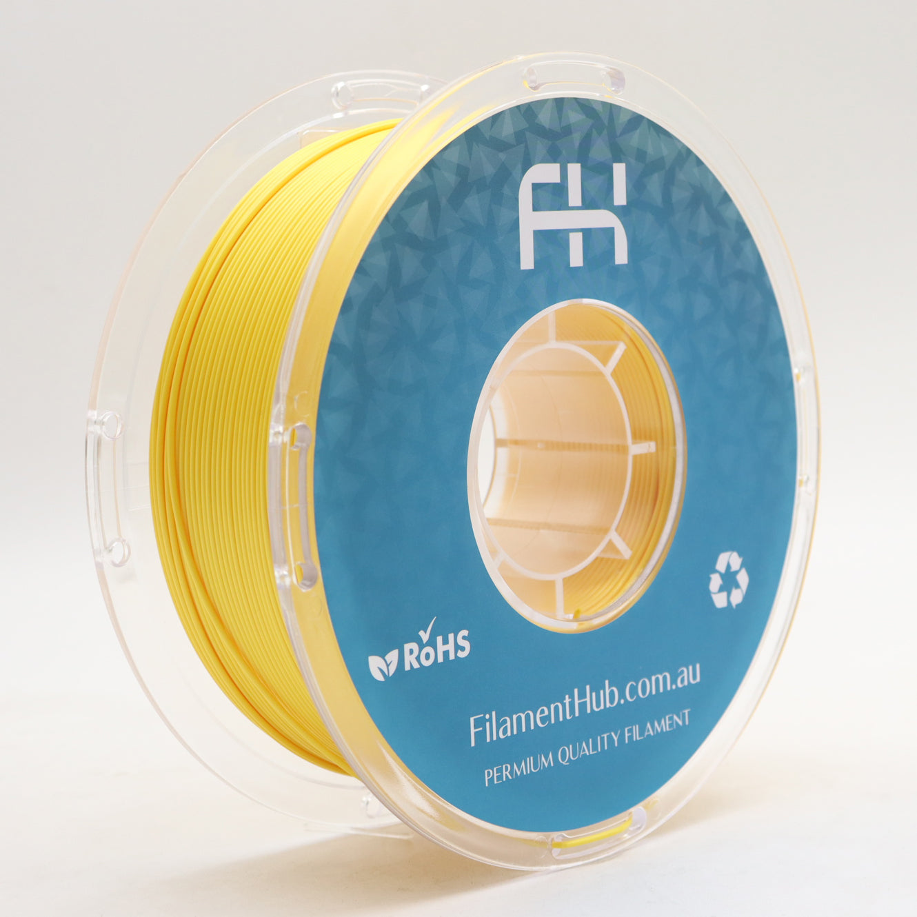 FilamentHub PLA Silk 24k Gold 1.75mm 3D Printer Filament Spool Australia