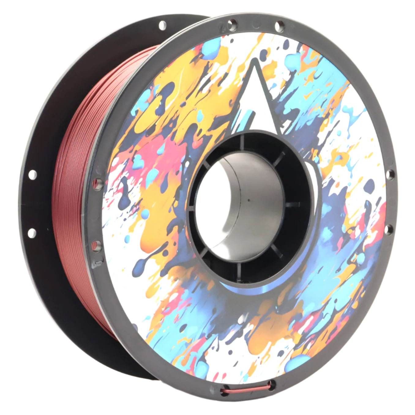 FilamentHub PLA Silk Brown 1.75mm 3D Printer Filament Spool Australia