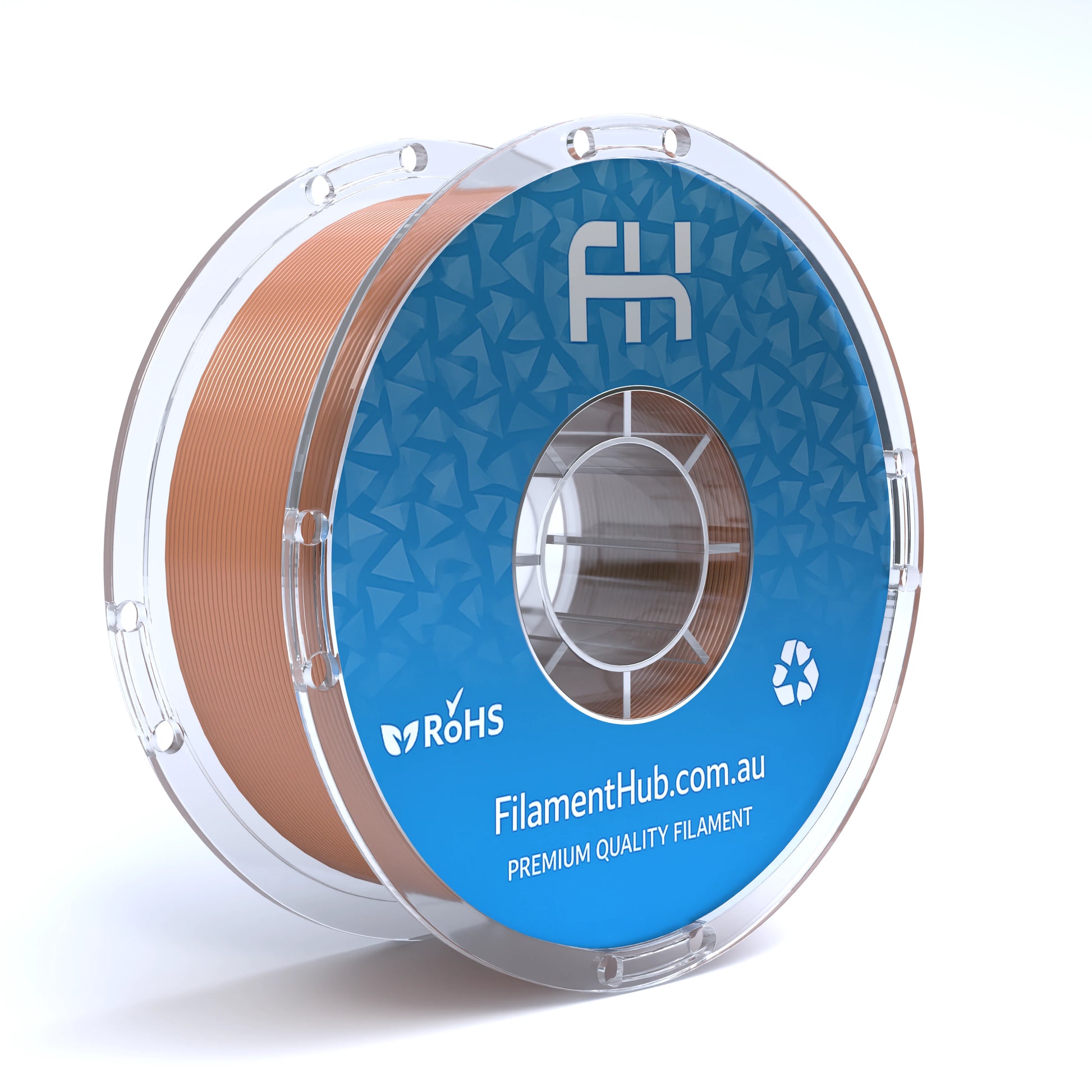 FilamentHub PLA Silk Render 1.75mm 3D Printer Filament Spool Australia Render