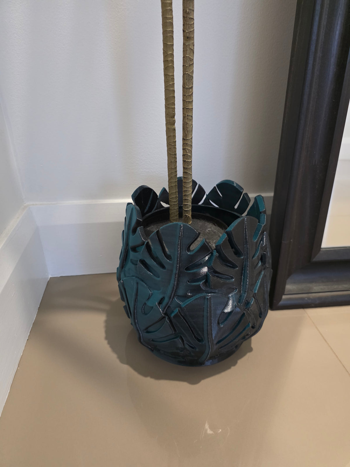 Planter PETG Dual, 3D printed in PETG Dual Black / Green