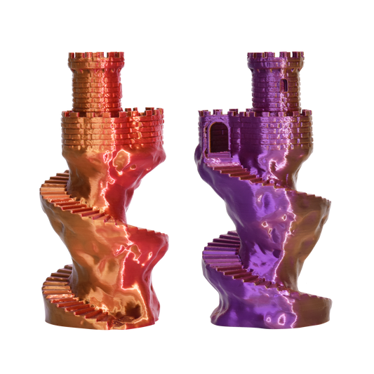 PLA Tri - Red / Golden / Purple