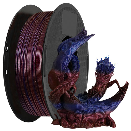 PLA Shiny Gradient - Red / Purple / Blue