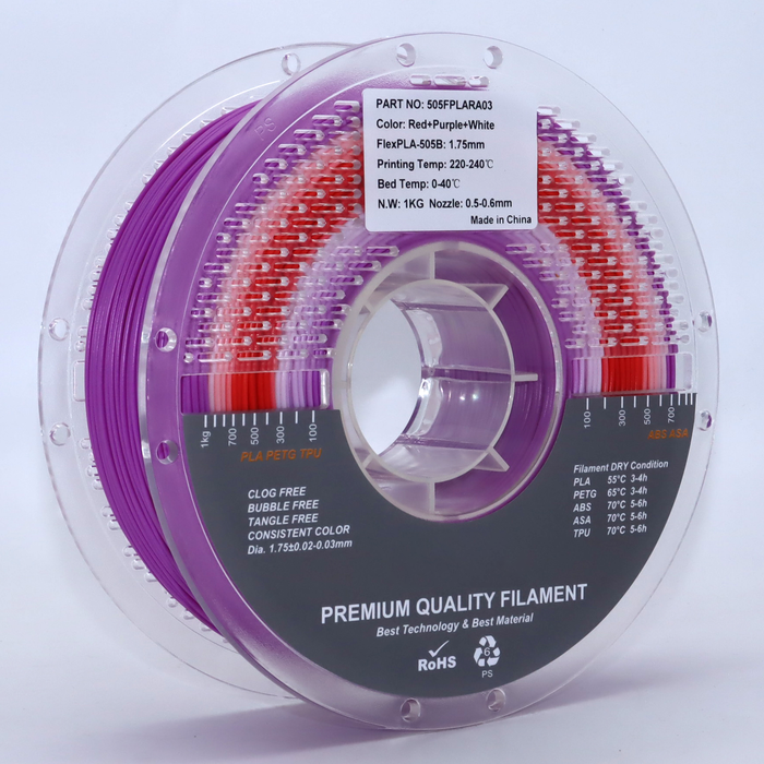 FPLA Rainbow - Red / Purple / White