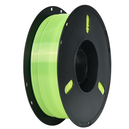 PLA Dual Silk - Yellow / Green