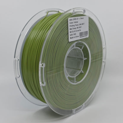ASA-CFRP-CF Green 1.75mm 3D Printer Filament Spool