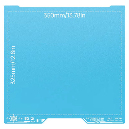 BIQU Frostbite Plate - Blue Build Plate for 3D Printing